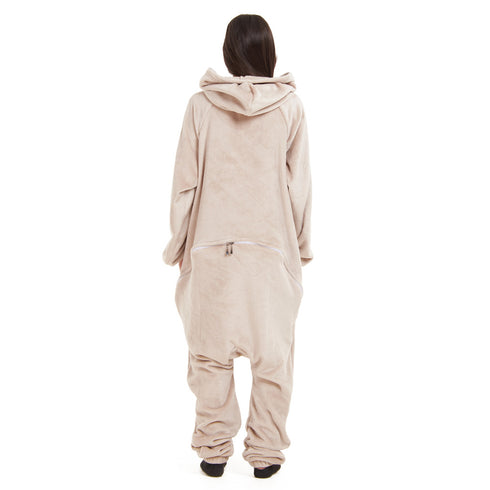 Snuggs Blanket Onesie Beige